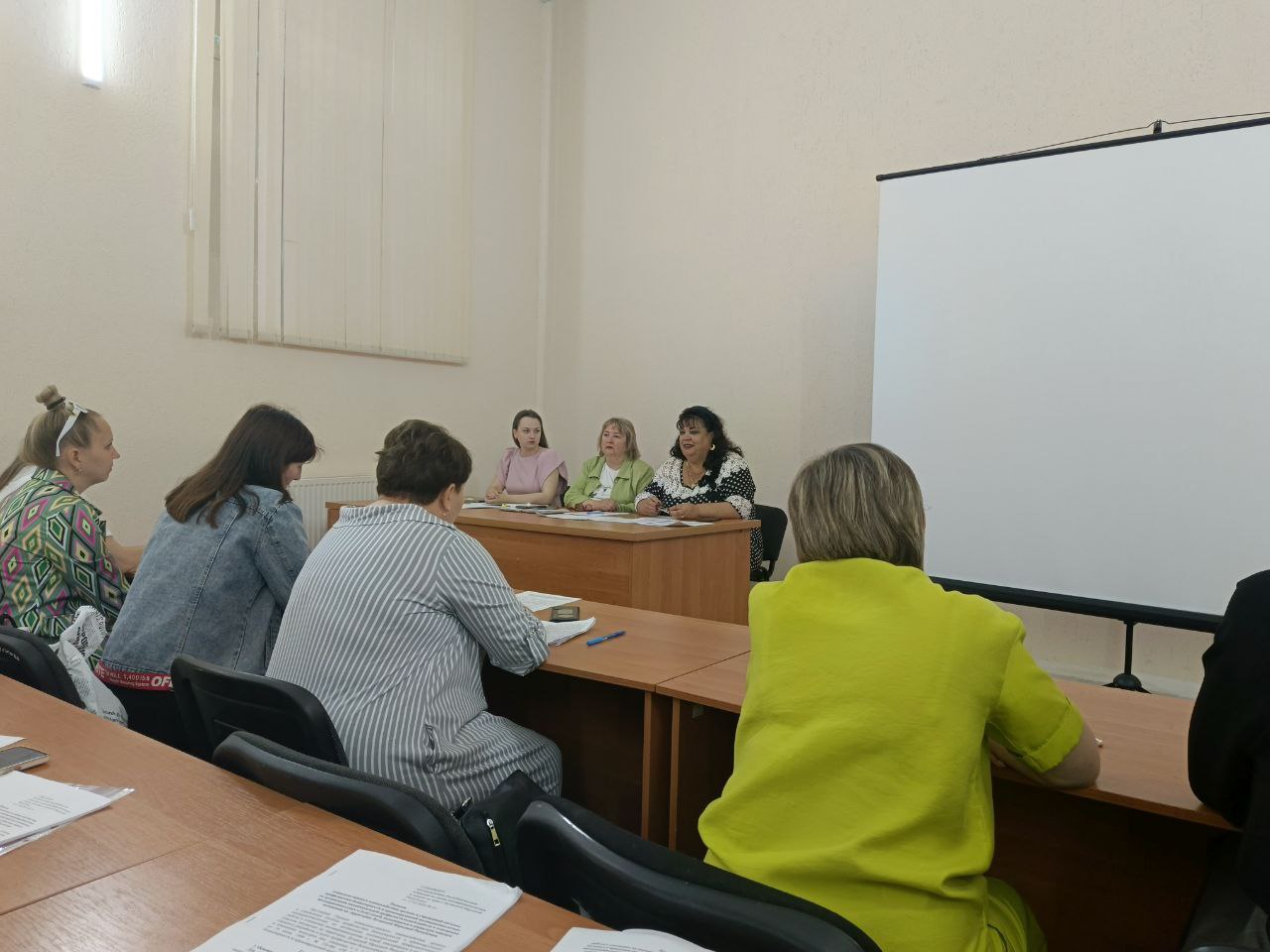 Рабочее совещание в управлении образования округа.