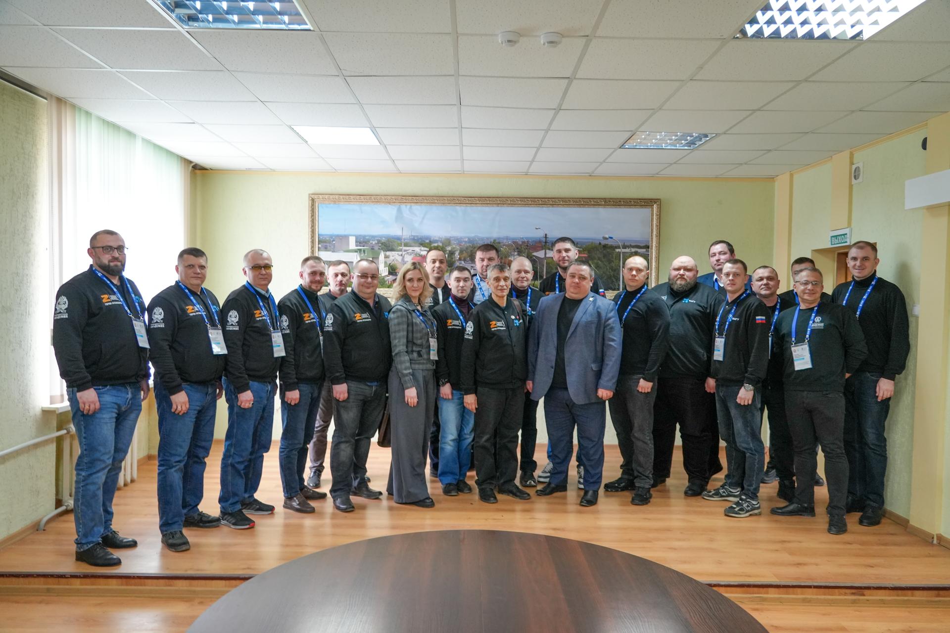 Участники проекта «Герои Луганщины» посетили город Ровеньки.