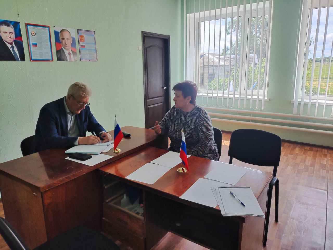 Сергей Козенко провел выездной прием граждан в селе Давыдо-Никольское.