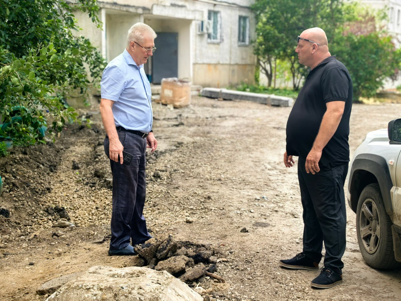 Ремонт дороги в квартале Лесной: новый этап.