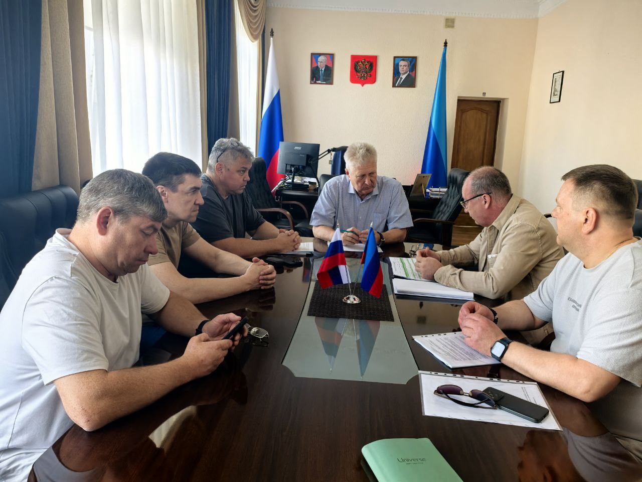 Краснодон  с рабочим визитом посетила делегация из Тюменской  области.