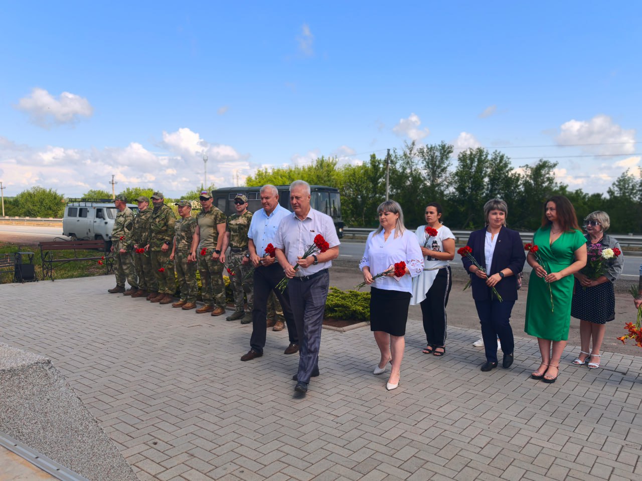 Состоялось памятное мероприятие, посвященное годовщине освобождения Луганской Народной Республики.