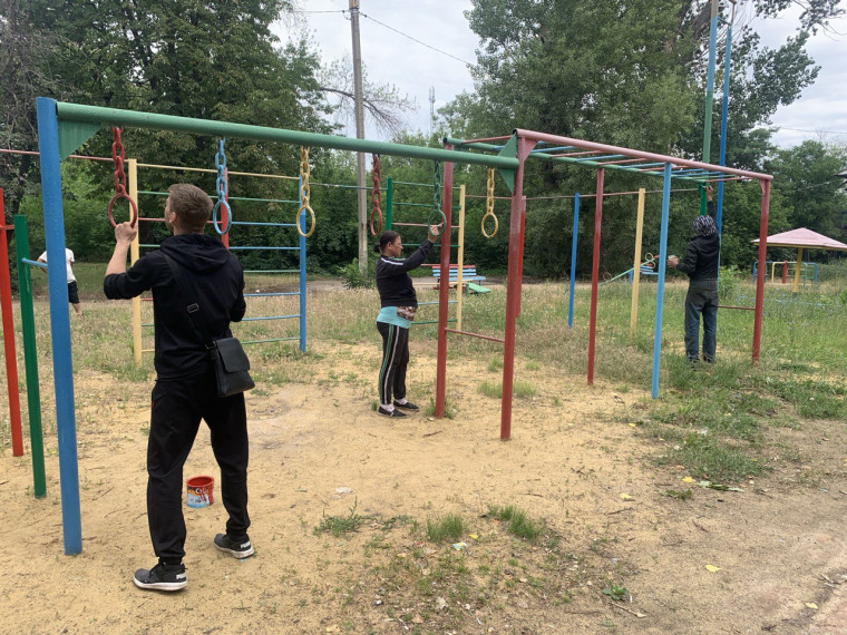 В Молодогвардейске выполнены работы по благоустройству. В Молодогвардейске выполнены работы по благоустройству.